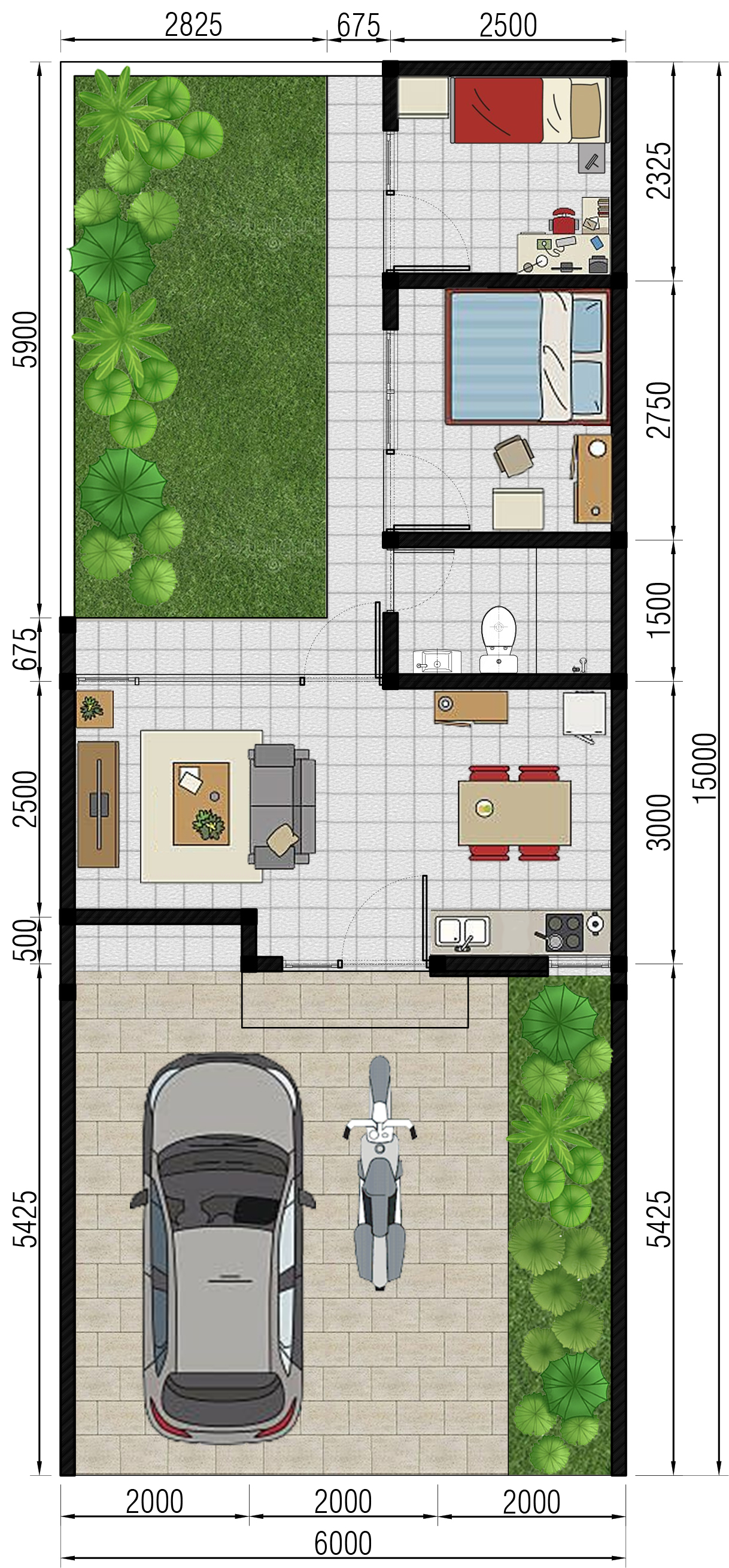 Layout Canna KK 2-18